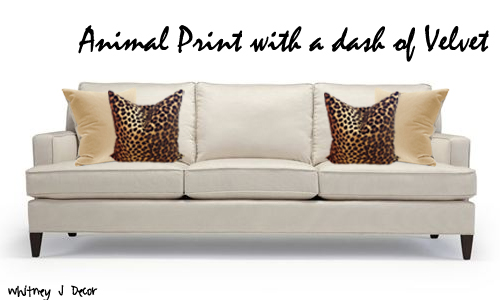 Animal Print with a dash of Velvet