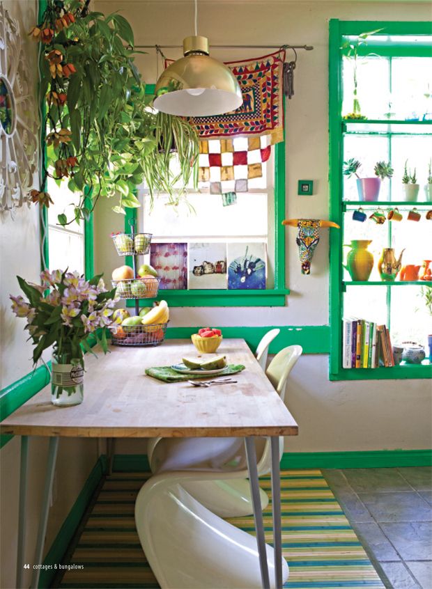 kitchens with ivy plants that inspired my new kitchen decor. via whitneyjdecor.com