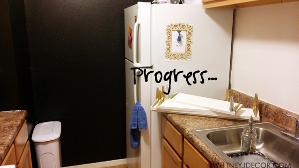 kitchen progress photo