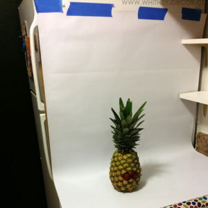 diy pineapple photography