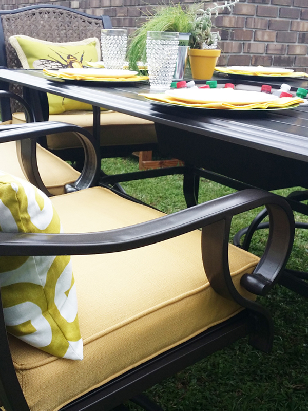 backyard transformation for the home depot patio style challenge