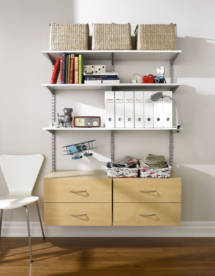 rubbermaid shelving system