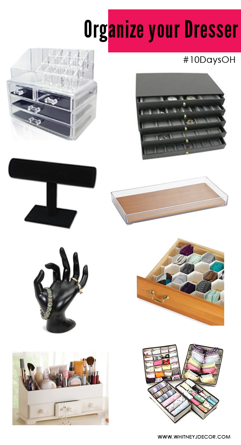 organize your dresser
