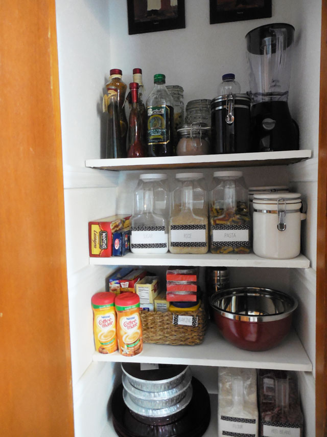 organized pantry