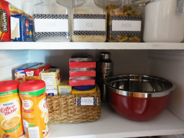 organized pantry