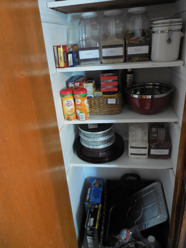 organized pantry