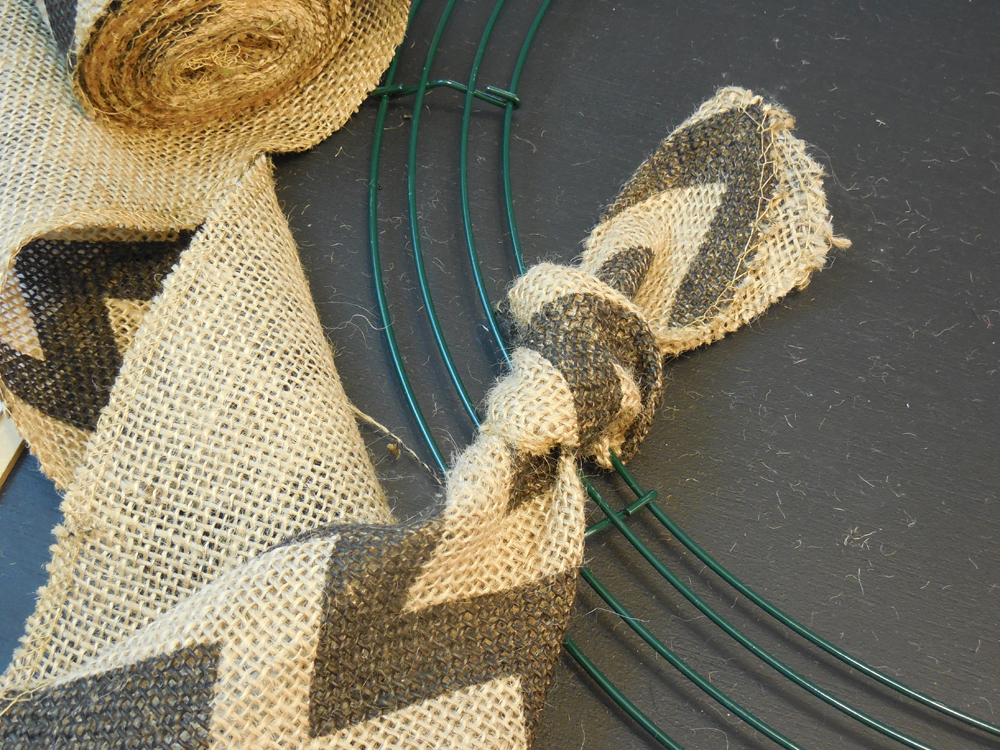 how to make a fall wreath