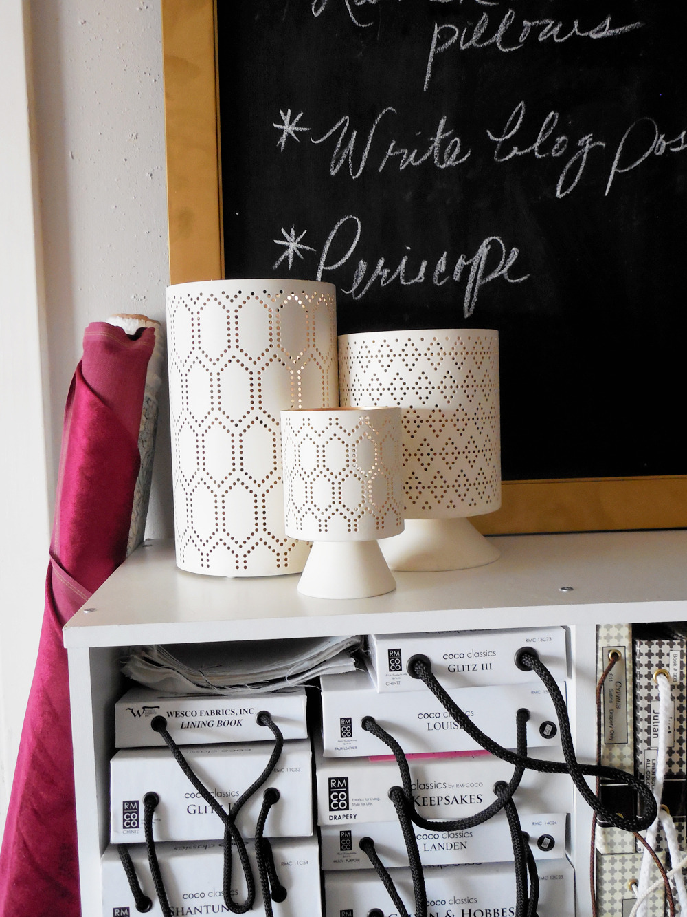 small home office tour via Whitney J Decor