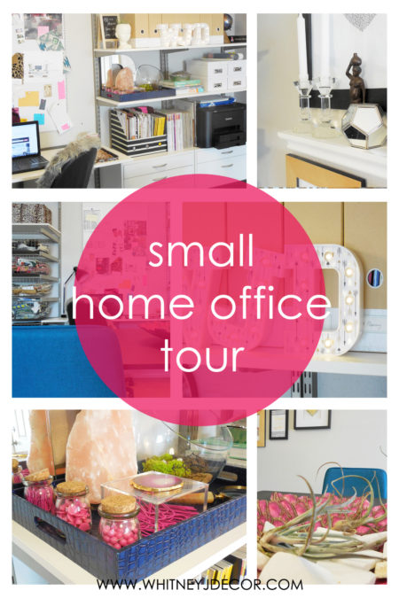 small home office tour