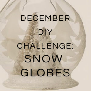 december diy challenge diy snow globe