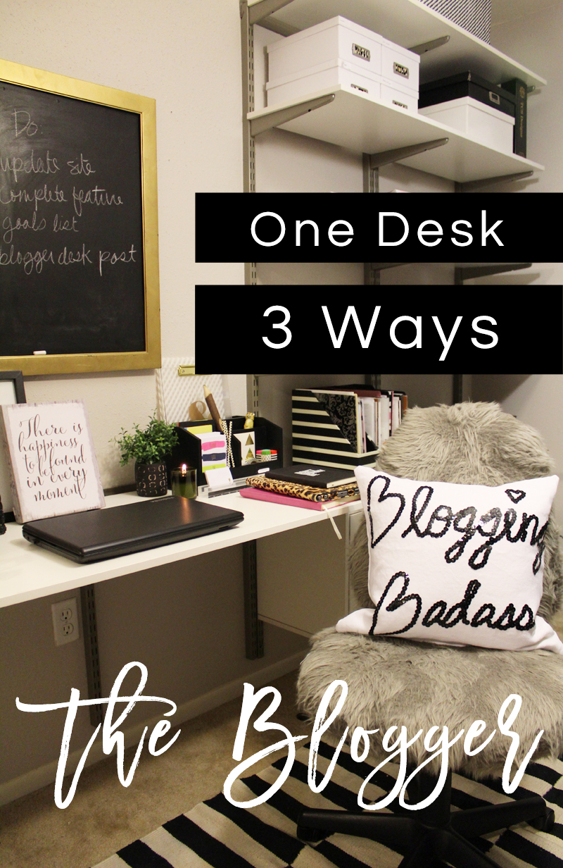 blogger desk