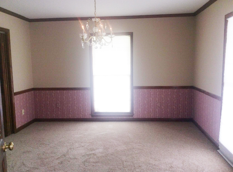 eclectic dining room transformation