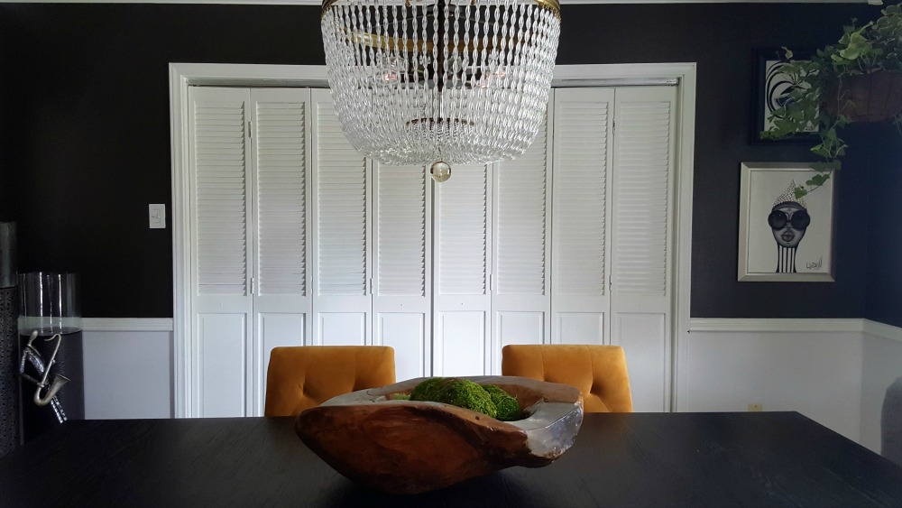 eclectic dining room transformation