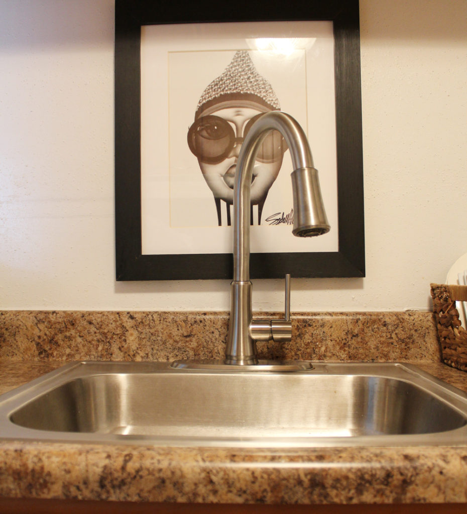 faucet in apartment