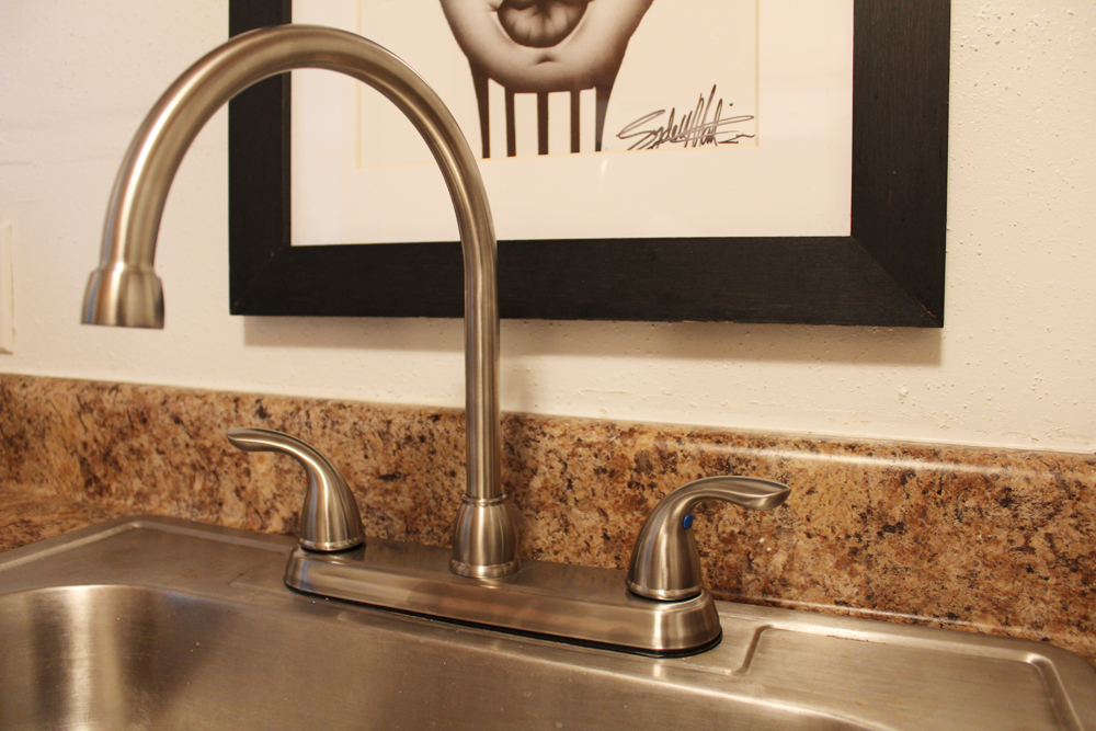faucet in apartment