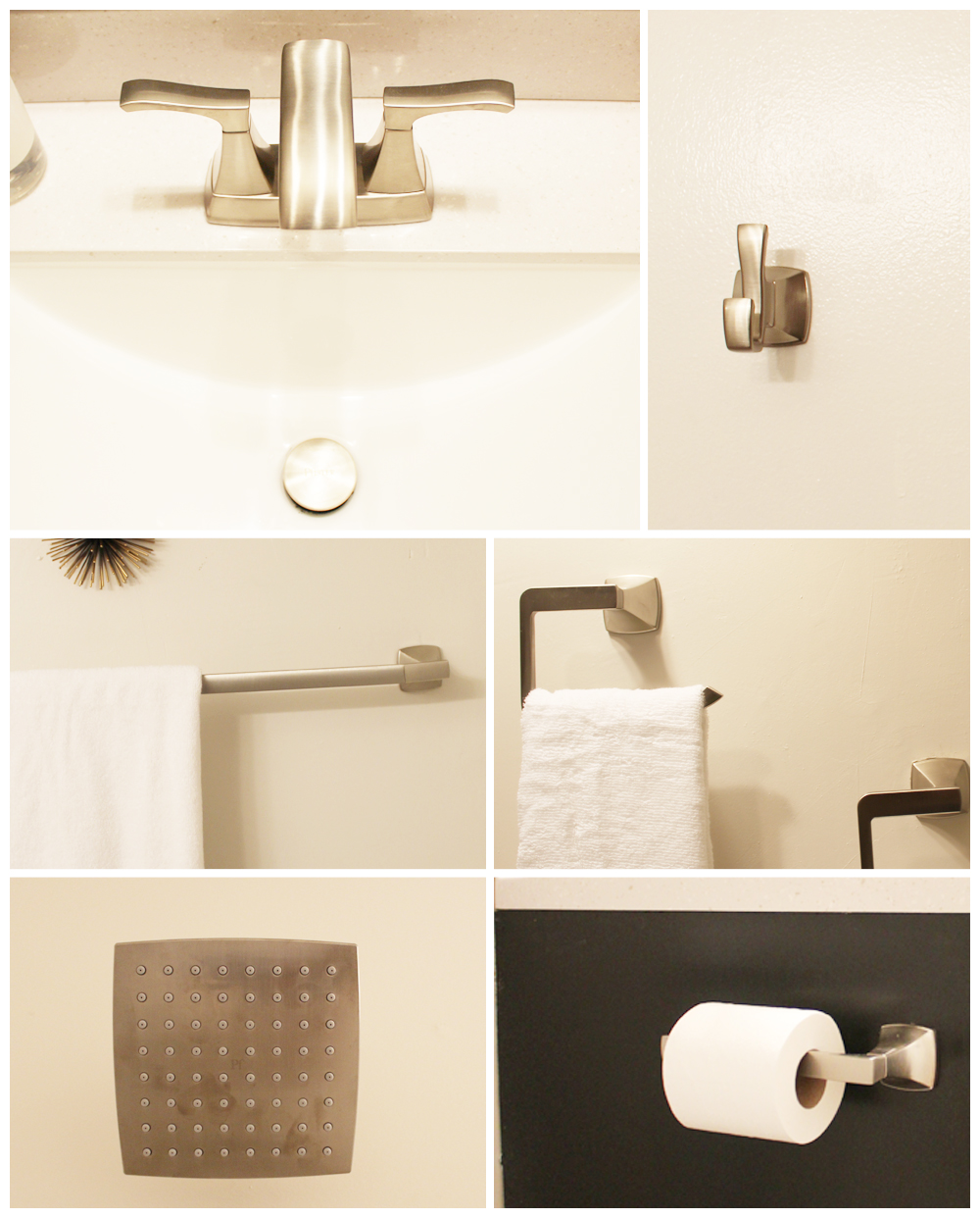 eclectic guest bathroom