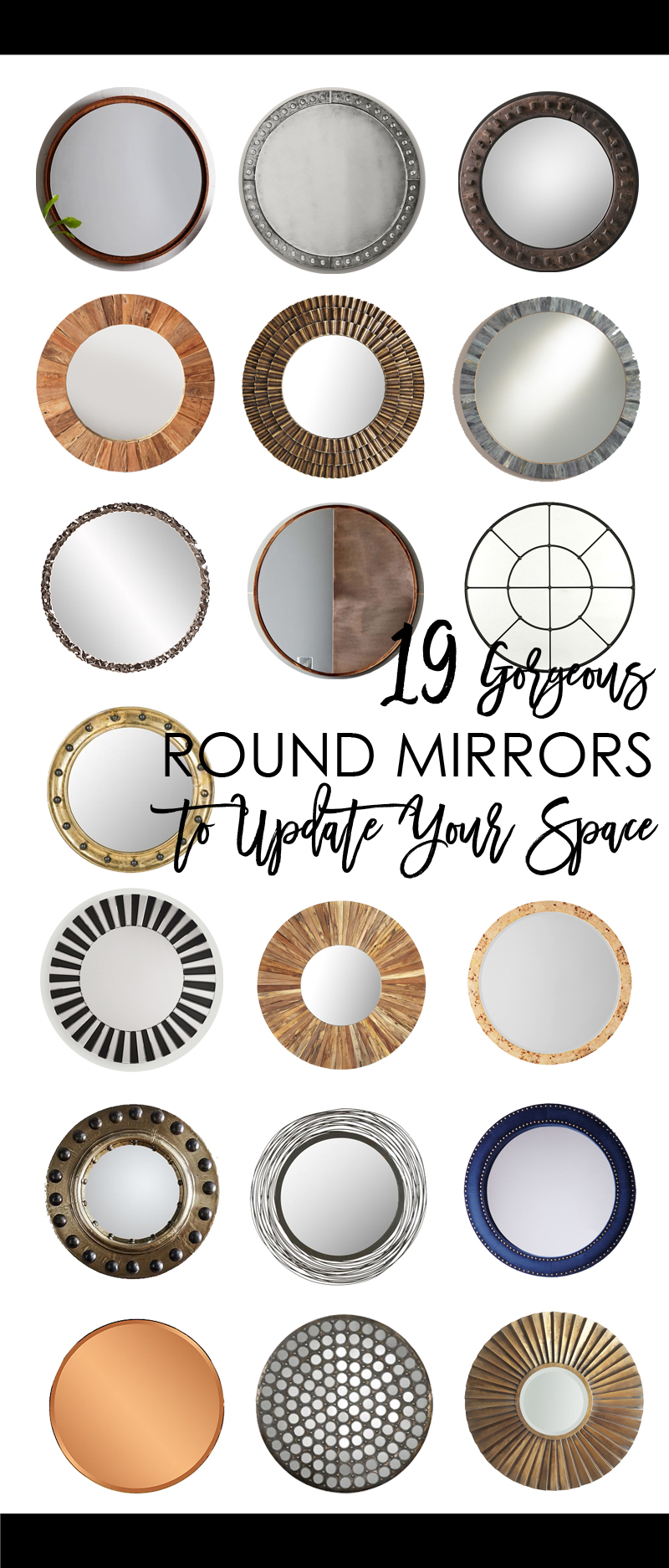 gorgeous round mirrors