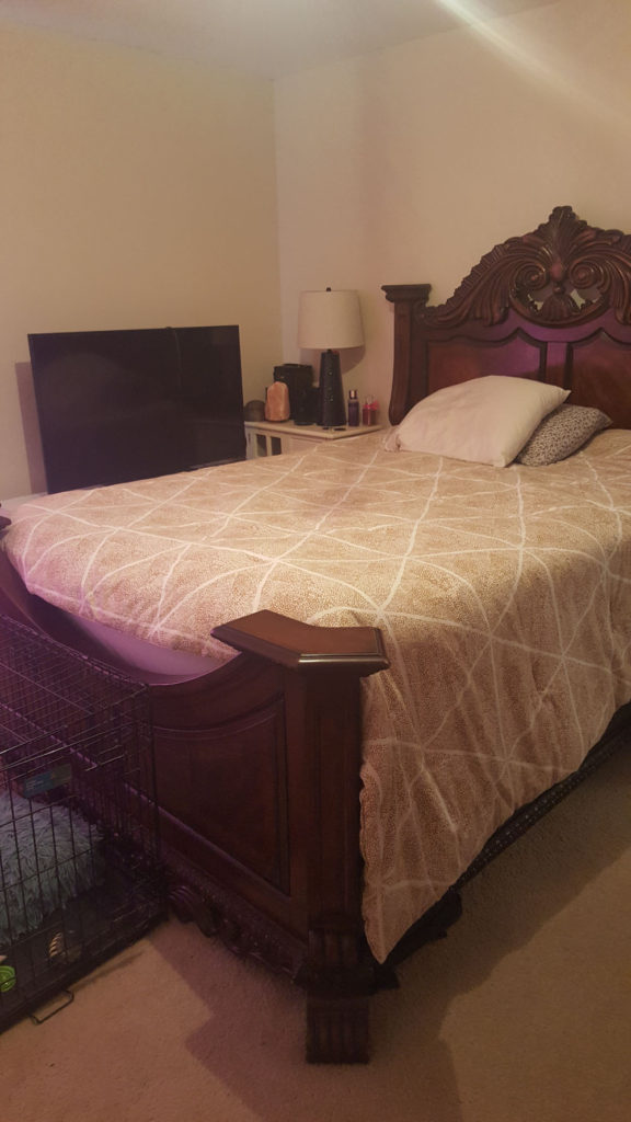 eclectic bedroom layout | one room challenge bedroom layout | before photos