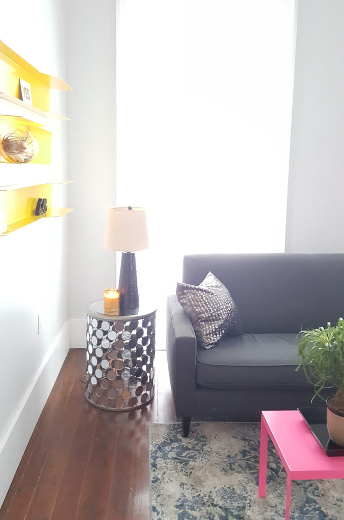 living room decor | colorful living room | eclectic living room