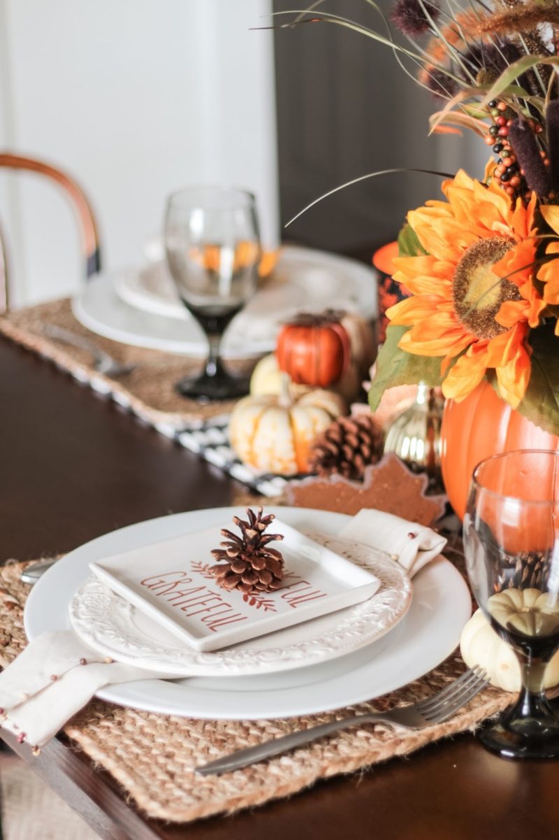 last minute thanksgiving tablescapes | fearfully and wonderfully made