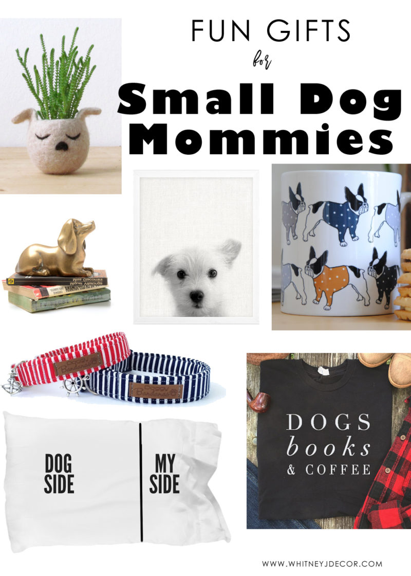 gift ideas for small dogs mommies | gift ideas for dog parents | gift ideas for dog lovers | #12daysofgiftguides | dog lovers gift guides | small dog lovers | small dog mommies gift ideas