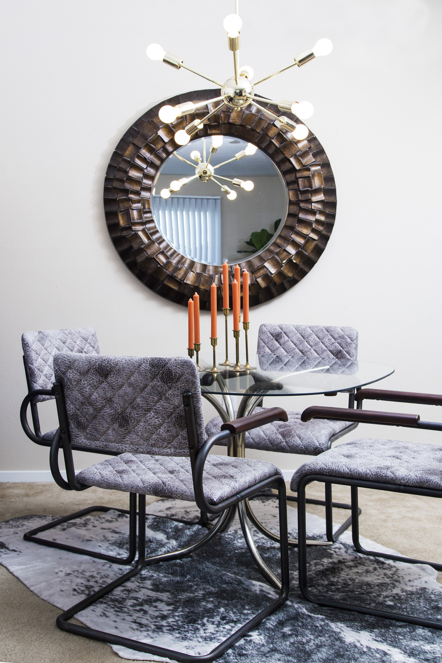 Britt Smith Photography Interior decor photoshoot with New Orleans decorator Whitney J Decor | eclectic dining room decor | bar cart