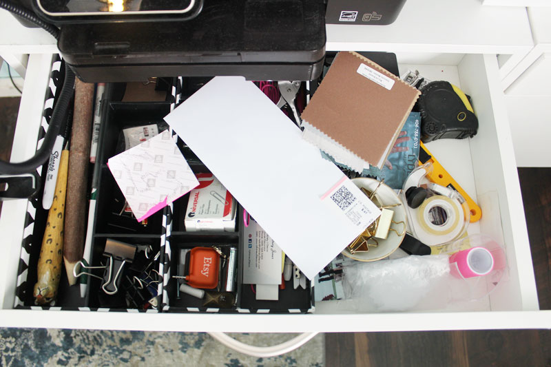 organizing a home office | home organization tips | office organization tips | home office decor