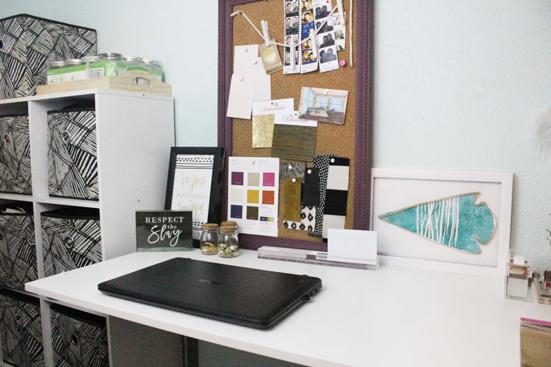 organizing a home office | home organization tips | office organization tips | home office decor