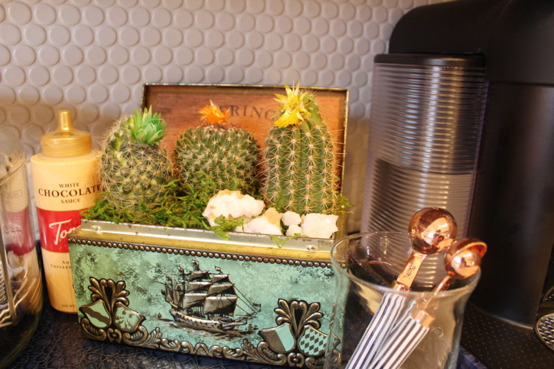 succulent planters, how to plant succulents, recycle old candle jars, three succulent planter ideas for planting succulents, use vintage planters to plant succulents