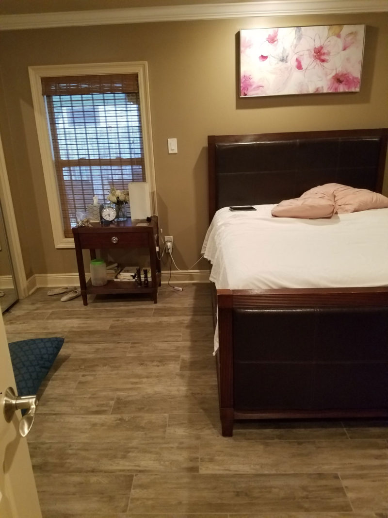 before photo | pink and gray bedroom | pink bedroom | pink master bedroom | nola decorator | new orleans interior design | new orleans decorator | nola interior designer | nola homes | new orleans homes |