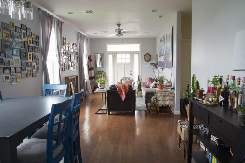 Britt Smith Photography | eclectic boho design | boho living room | boho dining room | eclectic living room | eclectic dining room | colorful hoho decor