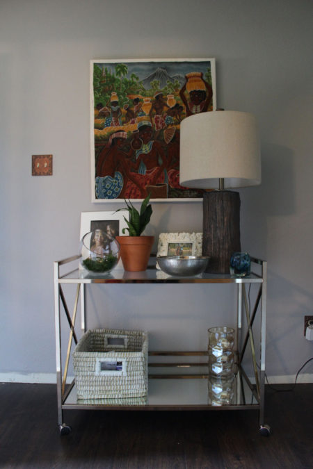 entryway plans and updates by whitney j decor | before photos of entryway | entryway decor | foyer decor | entryway ideas | foyer ideas | tribal stencil | black and white entry | black and white foyer | whitney j decor | new orleans blogger | new orleans interior designer | new orleans decorator | nola blogger | nola decorator | nola interior designer