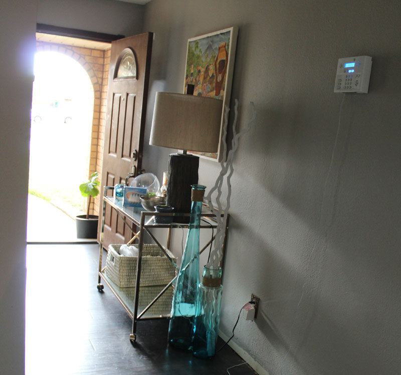 entryway plans and updates by whitney j decor | before photos of entryway | entryway decor | foyer decor | entryway ideas | foyer ideas | tribal stencil | black and white entry | black and white foyer | whitney j decor | new orleans blogger | new orleans interior designer | new orleans decorator | nola blogger | nola decorator | nola interior designer