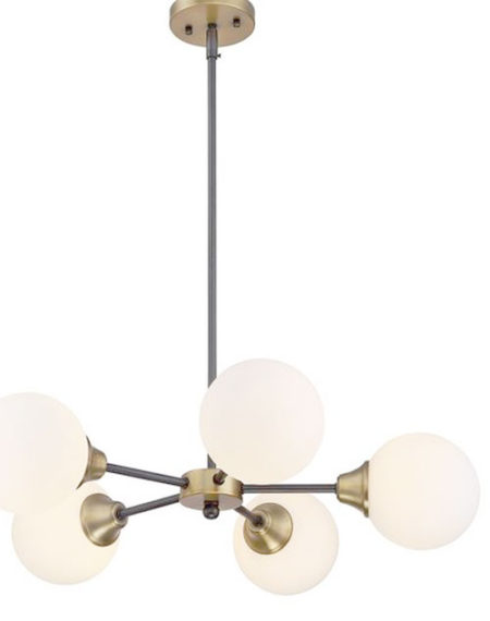 ceiling light chandelier | mid century chandelier | one room challenge | white guest bedroom | whitney j decor | home decor blog | design blogs | new orleans blog | nola blog | new orleans interior designer | nola interior designer | new orleans decorator | nola decorator