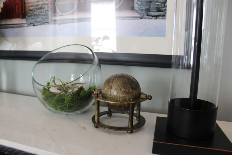 red and blue transitional living room | whitney j decor | new orleans homes | nola decor | red pillows | green walls | sherwin williams oyster gray on the walls | vintage red rug | pottery barn sectional | convertible coffee table | new orleans interior designer | new orleans decorator | new orleans blogger | nola interior designer | nola decorator | nola blogger