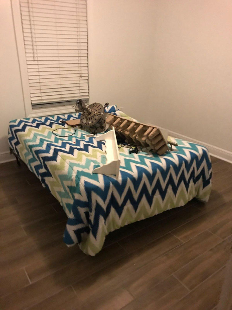 white bedroom chantilly lace benjamin moore | one room challenge | white guest bedroom | whitney j decor | home decor blog | design blogs | new orleans blog | nola blog | new orleans interior designer | nola interior designer | new orleans decorator | nola decorator