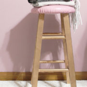 painted bar stool | diy bar stool