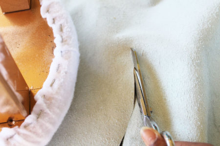 painted bar stool | diy bar stool