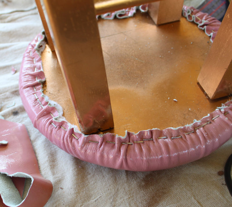 painted bar stool | diy bar stool