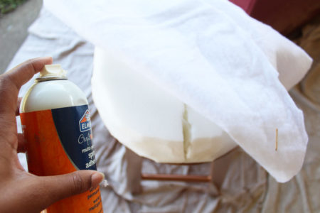 painted bar stool | diy bar stool