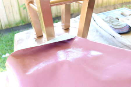 painted bar stool | diy bar stool