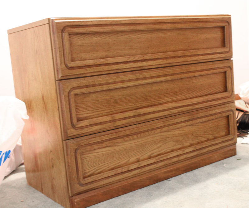 Painted Purple Dresser before | purple dresser | dresser diy | one room challenge | white guest bedroom | whitney j decor | home decor blog | design blogs | new orleans blog | nola blog | new orleans interior designer | nola interior designer | new orleans decorator | nola decorator