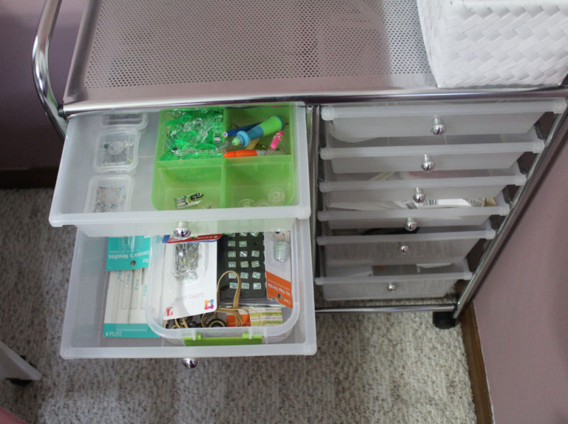 organizing a craft room #4daysoforganizing