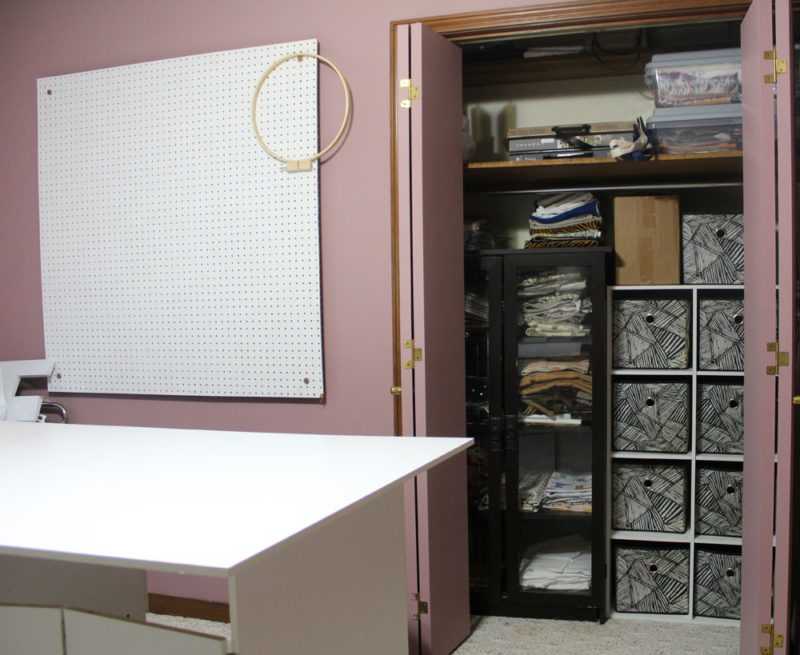 organizing a craft room #4daysoforganizing