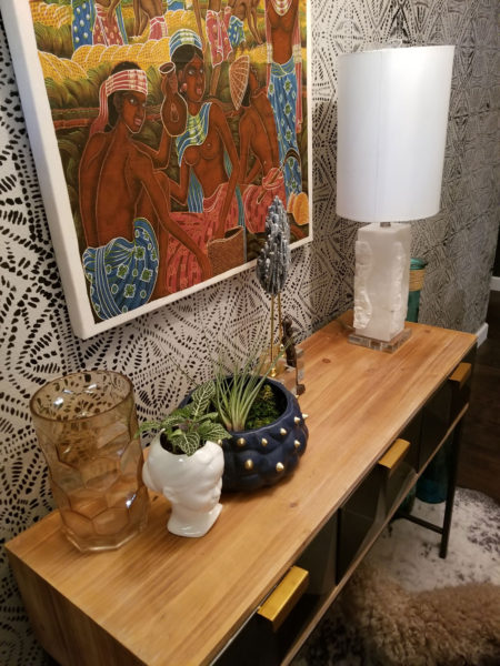 one room challenge | whitney j decor | nola blogger | new orleans blogger | tribal entryway design | eclectic entryway | tribal foyer design | eclectic foyer | interior design | new orleans interior designer | nola design | nola interior designer | nola homes