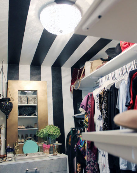 black and white closet decor | black and white decor | master closet inspiration | master closet ideas | walk in closet ideas | glam walk in closet | eclectic walk in closet | new orleans interior design | new orleans decorator | nola interior design | nola decorator | whitney j decor