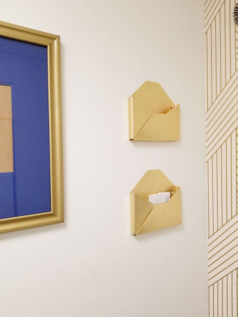 tiny black, white, and gold office transformation | glam office under 50 sqft | tiny office design | small office design | small home office | tiny home office | blue home office | real estate decor | whitney j decor | new orleans decor | new orleans interior designer | black interior designer | nola homes | nola interior designer | new orleans decorator | new orleans interior designer