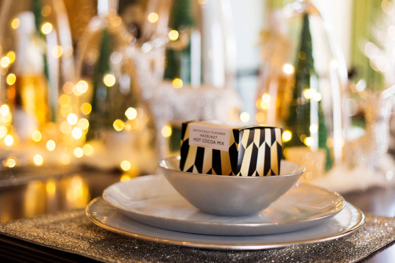 blue and green christmas decor | holiday decor | whitney j decor