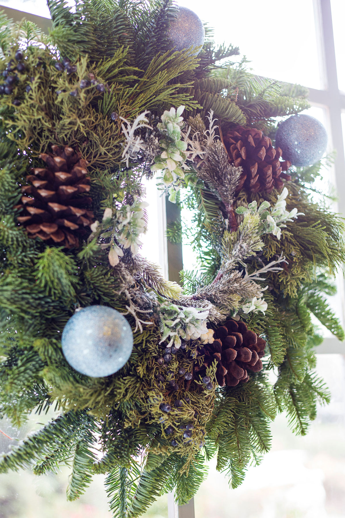 blue and green christmas decor | holiday decor | whitney j decor