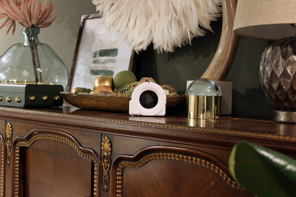 decor items showing styling around a vintage piano, and the cubit tool